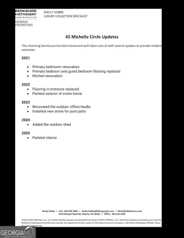 45 Michelle Cir NE, Atlanta, GA 30342 - view of a document