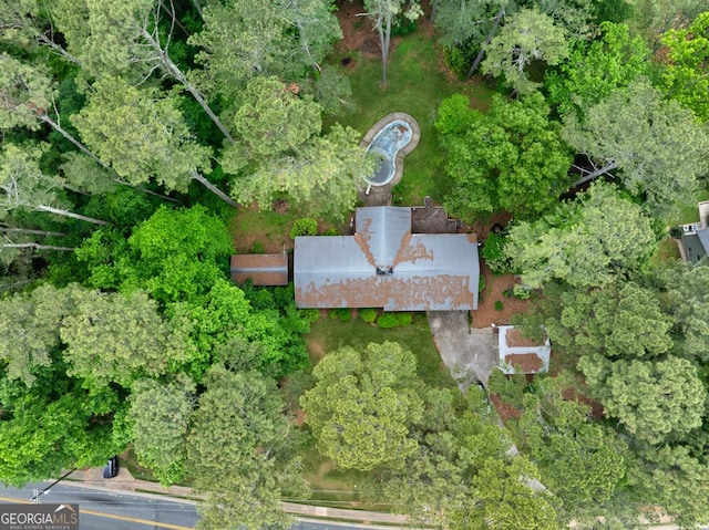aerial view