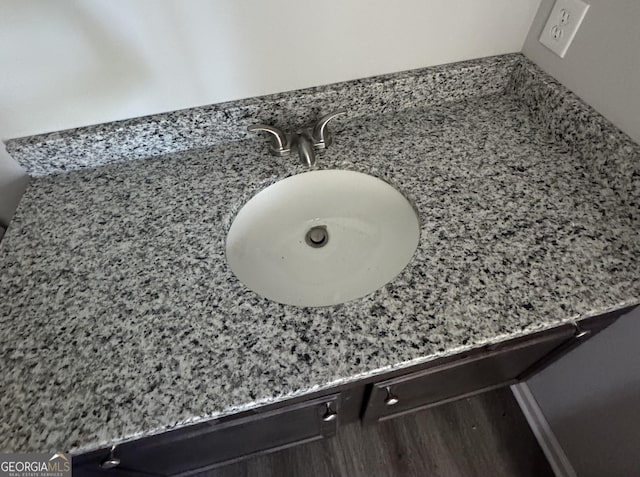 interior details featuring a sink