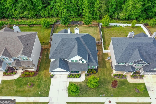 aerial view