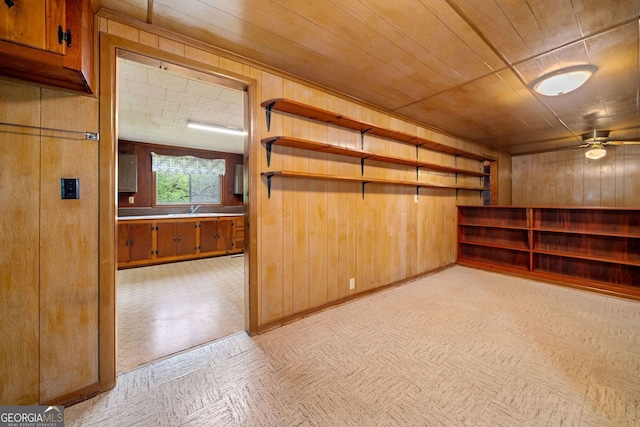 3011 Refuge Rd, Jasper, GA 30143 - spacious closet with light floors and ceiling fan