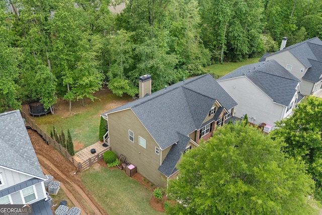 aerial view