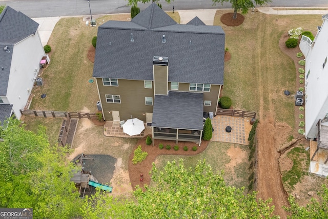 aerial view
