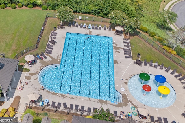 aerial view