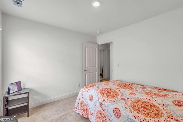 3493 Monarch Ave, Duluth, GA 30096 - bedroom with visible vents, recessed lighting, baseboards, and light colored carpet