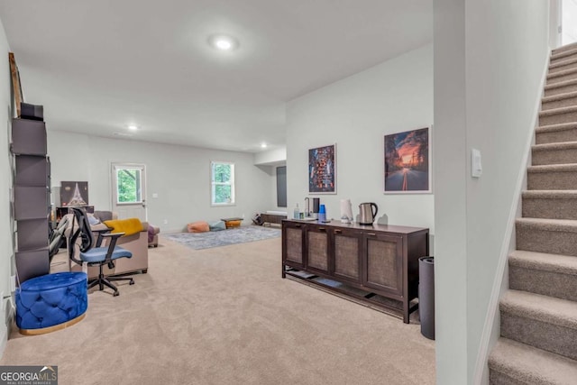 3493 Monarch Ave, Duluth, GA 30096 - playroom featuring carpet floors and recessed lighting