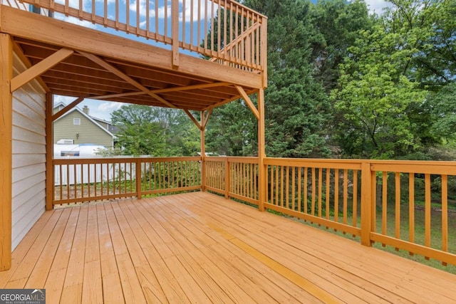 470 Brackin Trce, Grayson, GA 30017 - view of wooden deck