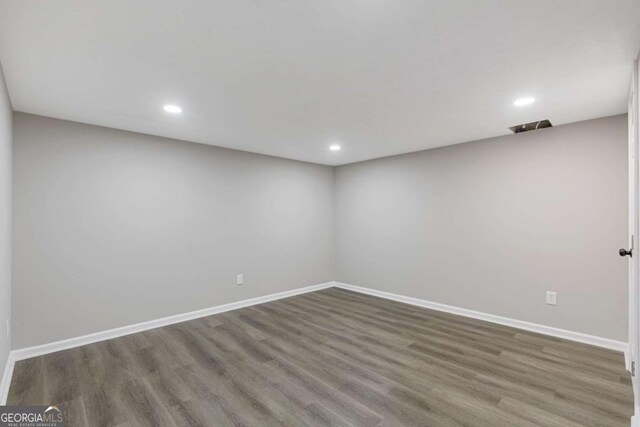 470 Brackin Trce, Grayson, GA 30017 - interior space featuring baseboards, recessed lighting, and wood finished floors