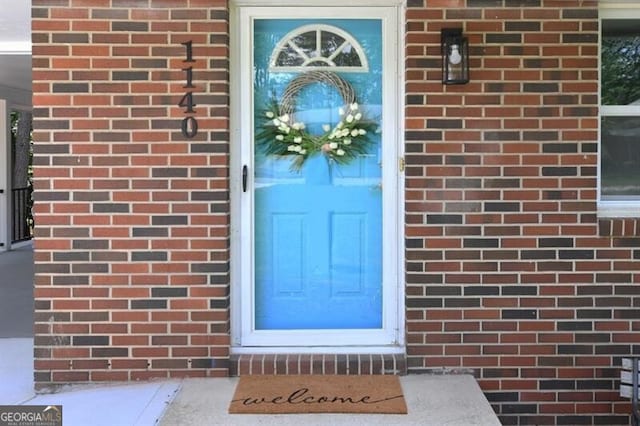 1140 Starline Dr SE, Smyrna, GA 30080 - view of exterior entry with brick siding