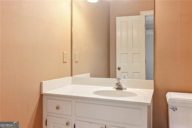 769 Hampton Pl SW, Marietta, GA 30064 - bathroom featuring vanity and toilet