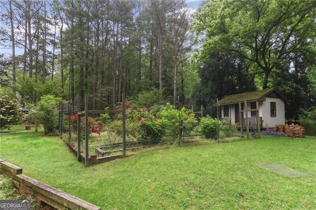 769 Hampton Pl SW, Marietta, GA 30064 - view of yard with an outbuilding