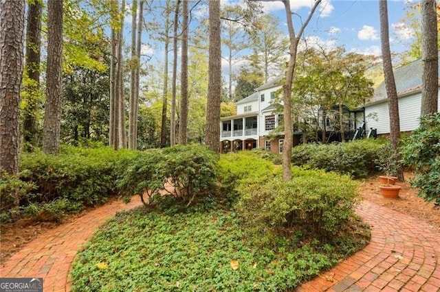 769 Hampton Pl SW, Marietta, GA 30064 - view of yard with a sunroom