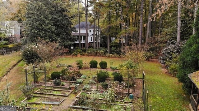 769 Hampton Pl SW, Marietta, GA 30064 - view of yard with a garden