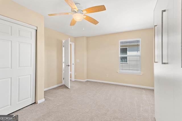 3845 New Salem Ct, Cumming, GA 30040 - unfurnished bedroom with carpet flooring and a ceiling fan
