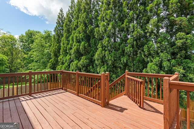 3845 New Salem Ct, Cumming, GA 30040 - view of deck