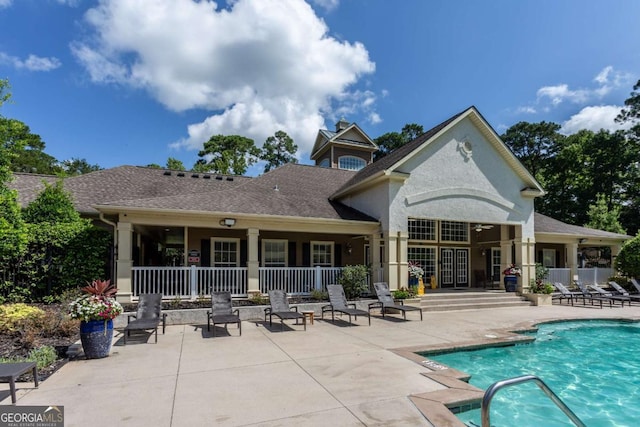 5301 Walden Park Dr Unit 5301, Savannah, GA 31410 - back of house featuring a patio and stucco siding