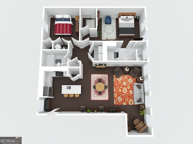 4143 N Swann St, Covington, GA 30014 - floor plan
