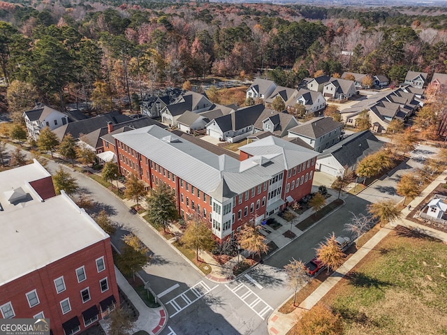 4143 N Swann St, Covington, GA 30014 - bird's eye view with a wooded view