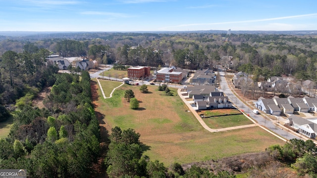 4143 N Swann St, Covington, GA 30014 - bird's eye view featuring a residential view and a forest view