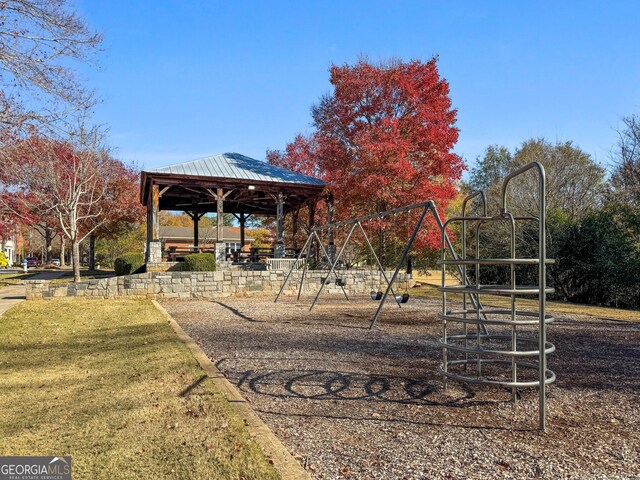 4143 N Swann St, Covington, GA 30014 - community playground with a gazebo