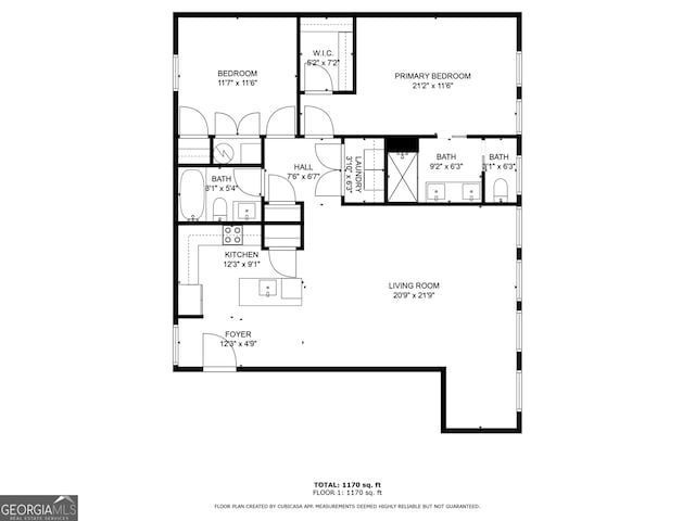 4143 N Swann St, Covington, GA 30014 - floor plan