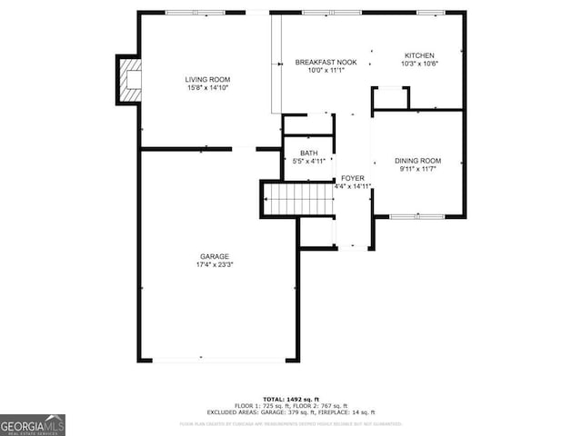 4870 Heather Mill Trce, Snellville, GA 30039 - plan