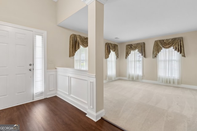 2055 Hickory Station Cir, Snellville, GA 30078 - entryway featuring wood finished floors