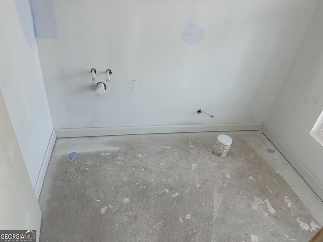 interior details with baseboards