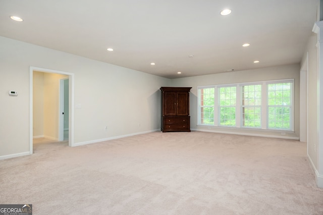 6732 Chimney Ridge Ct, Hoschton, GA 30548 - empty room with recessed lighting and light carpet