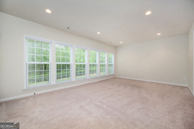 6732 Chimney Ridge Ct, Hoschton, GA 30548 - unfurnished room with recessed lighting and light carpet