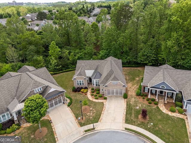 6732 Chimney Ridge Ct, Hoschton, GA 30548 - aerial view of property and surrounding area