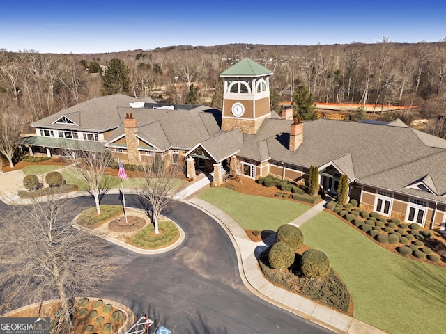 6732 Chimney Ridge Ct, Hoschton, GA 30548 - aerial view of property and surrounding area