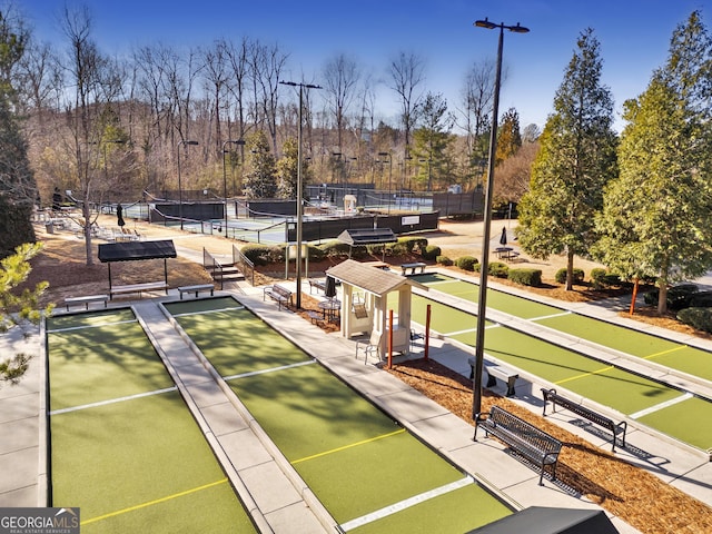 6732 Chimney Ridge Ct, Hoschton, GA 30548 - view of property's community featuring a bocce ball area