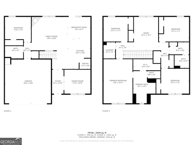 1003 Eldon Ln, Fairburn, GA 30213 - plan