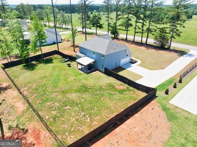 bird's eye view