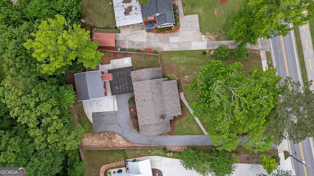 drone / aerial view