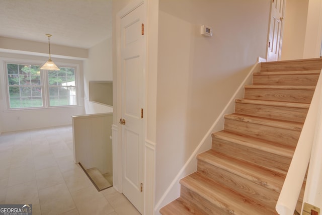 view of staircase