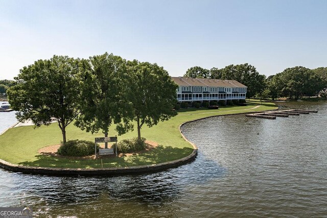 property view of water