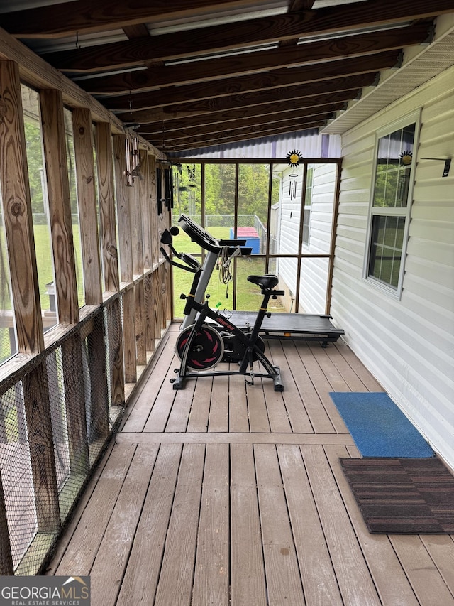 view of deck