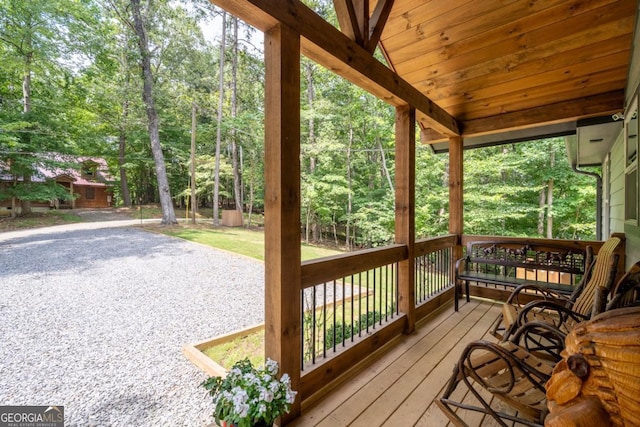 20 Mohawk Trl, Ellijay, GA 30540 - view of deck
