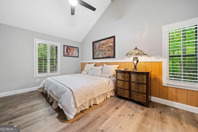 20 Mohawk Trl, Ellijay, GA 30540 - bedroom with multiple windows and wood finished floors