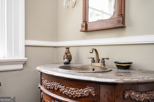 1464 Twin Pines Dr, Macon, GA 31211 - bathroom featuring vanity