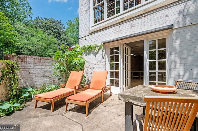 1464 Twin Pines Dr, Macon, GA 31211 - view of patio with fence