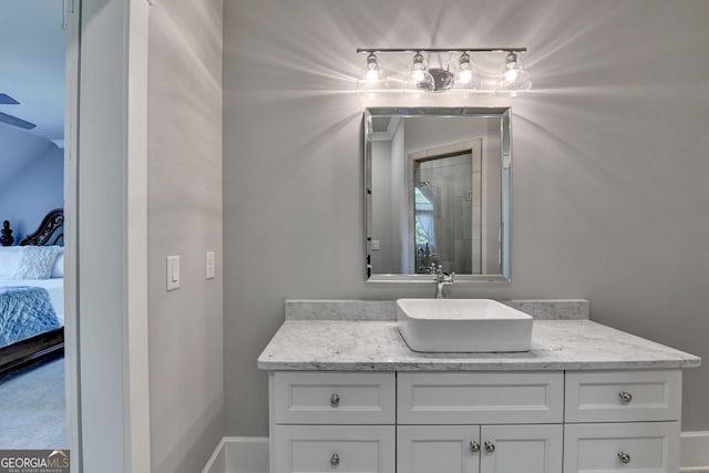 676 N Shore Dr, Cleveland, GA 30528 - ensuite bathroom featuring vanity
