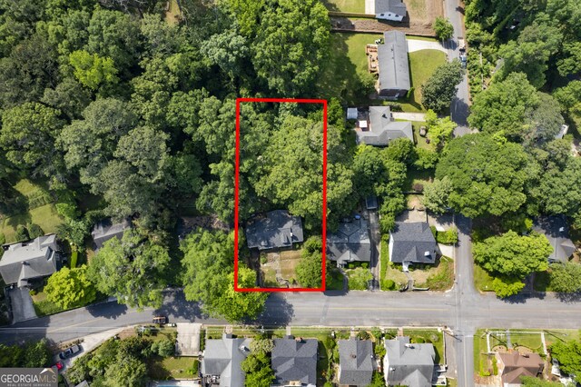 404 E 11th St SE, Rome, GA 30161 - aerial view featuring a residential view