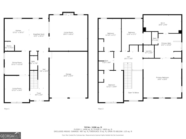 1314 Bentley Estates Dr, Dacula, GA 30019 - property floor plan