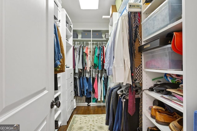611 Timm Valley Rd NE Unit 2, Atlanta, GA 30305 - spacious closet with wood finished floors