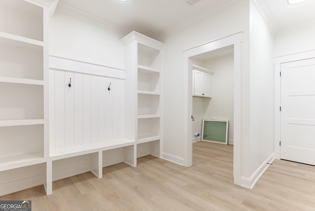 4731 H D Atha Rd, Covington, GA 30014 - mudroom with light wood finished floors and baseboards