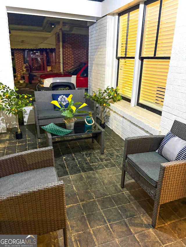 1740 Langston Ave SW, Atlanta, GA 30310 - balcony with a patio area