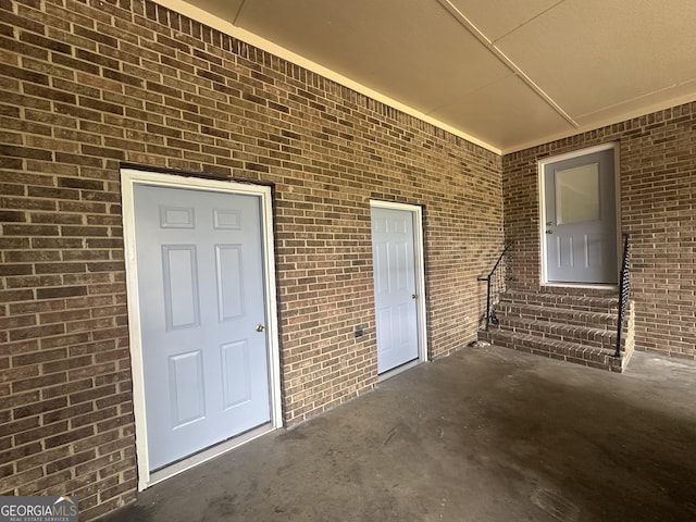 490 Piedmont Hwy, Centre, AL 35960 - view of exterior entry with brick siding